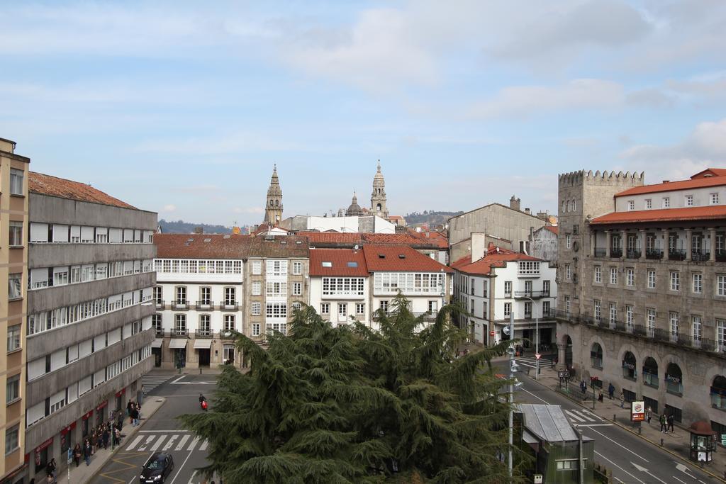 Отель Pr Plaza De Galicia Сантьяго-де-Компостела Экстерьер фото